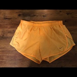Orange Nike Running Shorts Women’s M